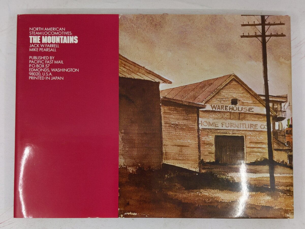 North American Steam Locomotives Hardcover Book By Jack Farrell, Mike Pearsall VG