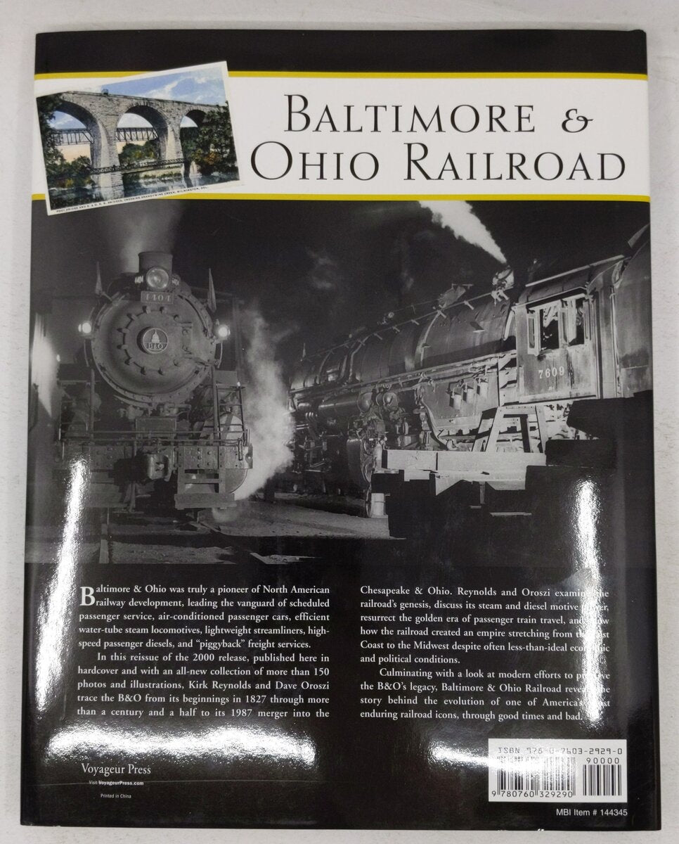 Baltimore & Ohio Railroad Hardcover Book By Dave Oroszi, Kirk Reynolds EX