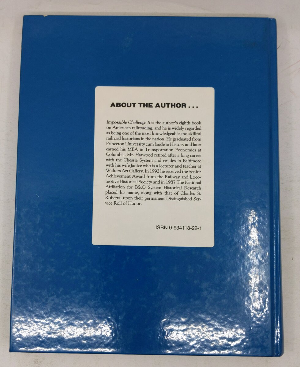 Impossible challenge II Hardcover Book By Herbert H Harwood EX