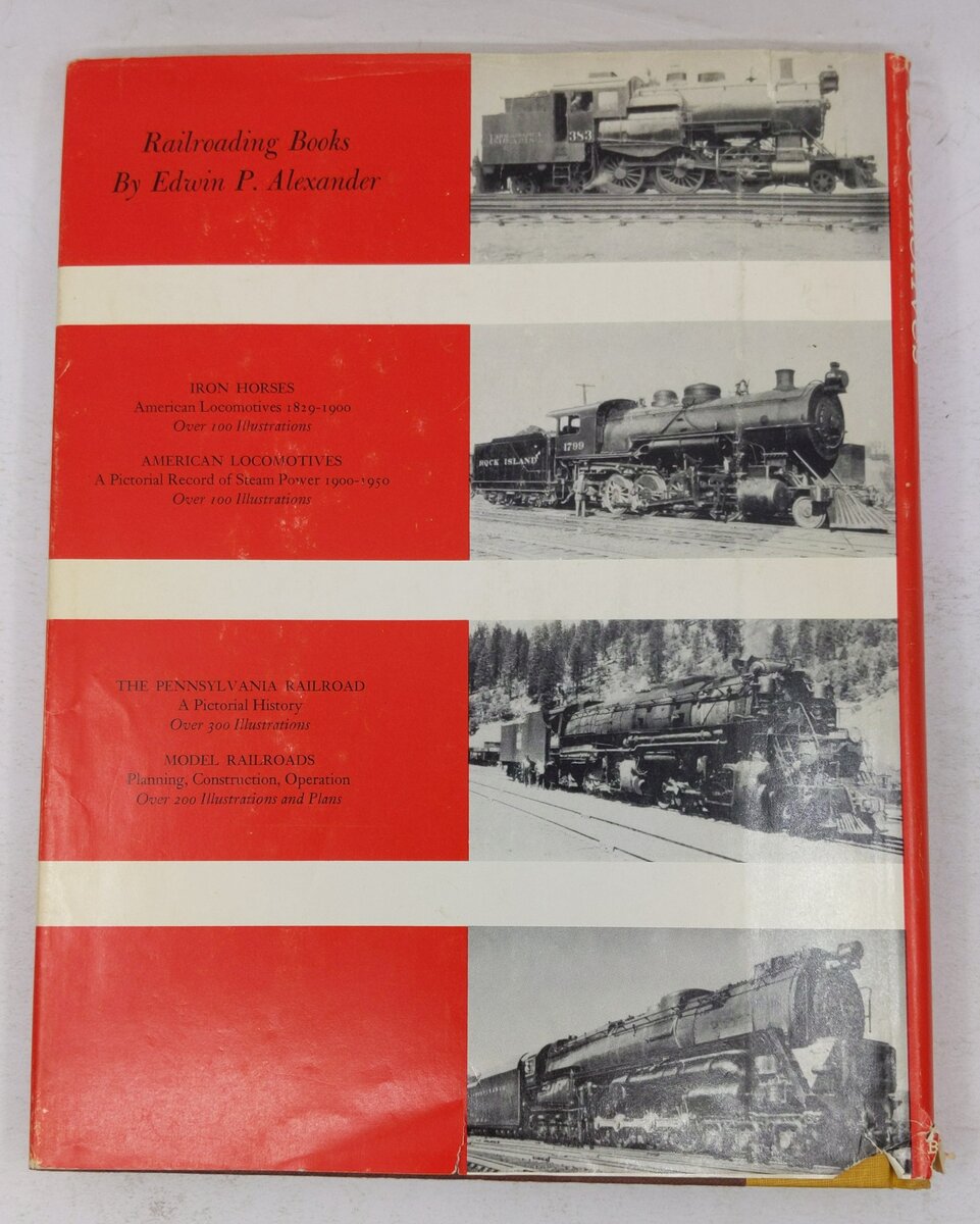 American Locomotives Hardcover Book By Edwin P. Alexander VG