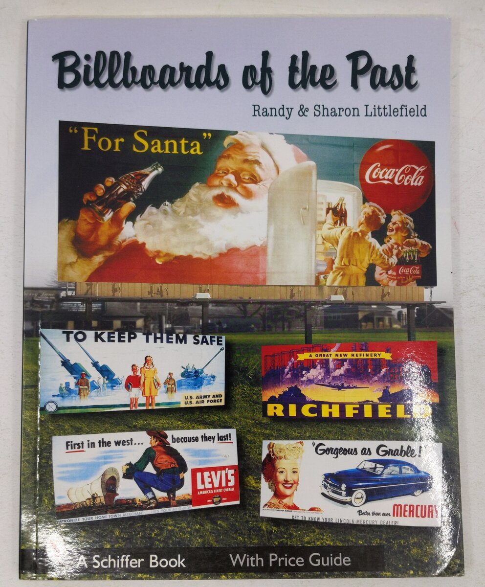 Billboards of the Past Paperback Book By Randy Littlefield EX