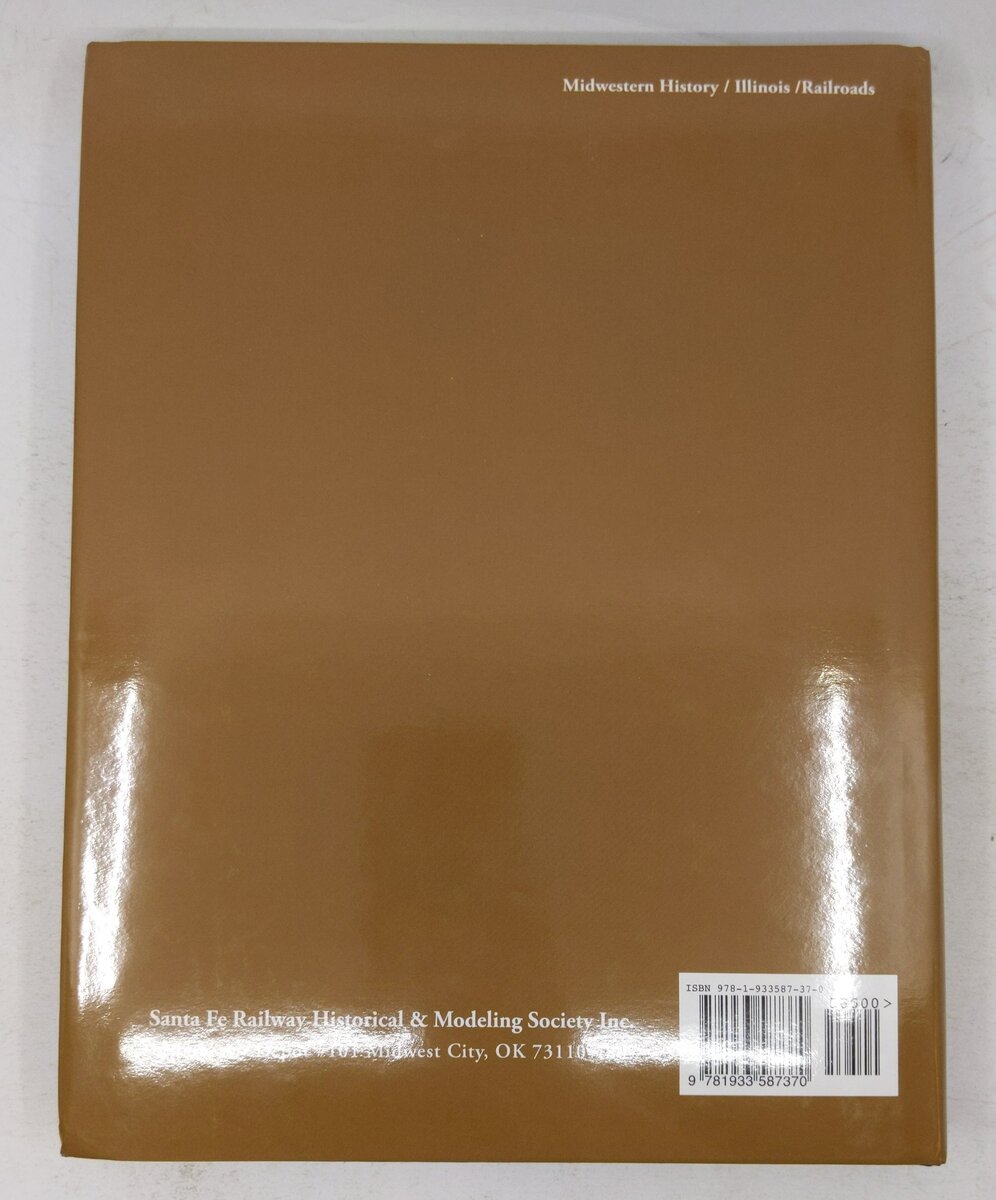 The Illinois Division of the Santa Fe Railway Hardcover Book By James A. Brown EX