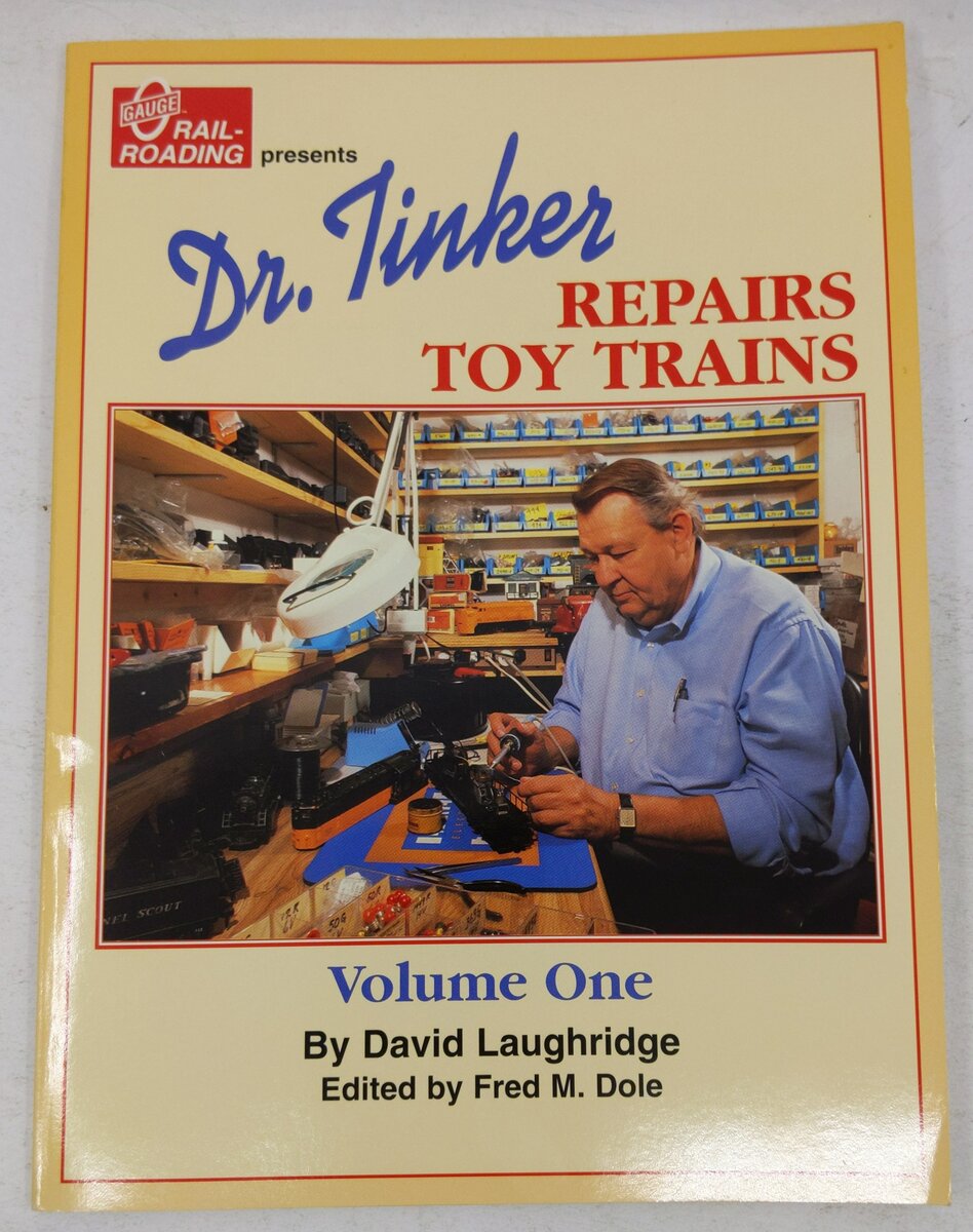 Dr Tinker Repairs Toy Train 1 Paperback Book By David Laughridge EX