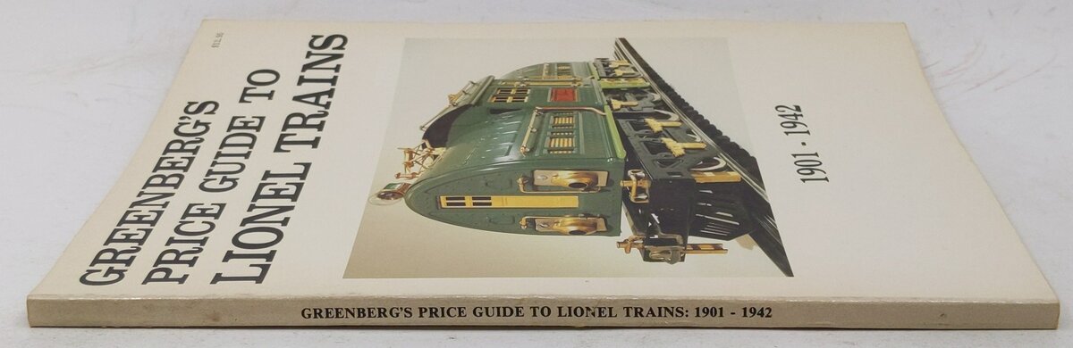Greenberg's Price guide to Lionel trains, 1901-1942 Paperback Book VG