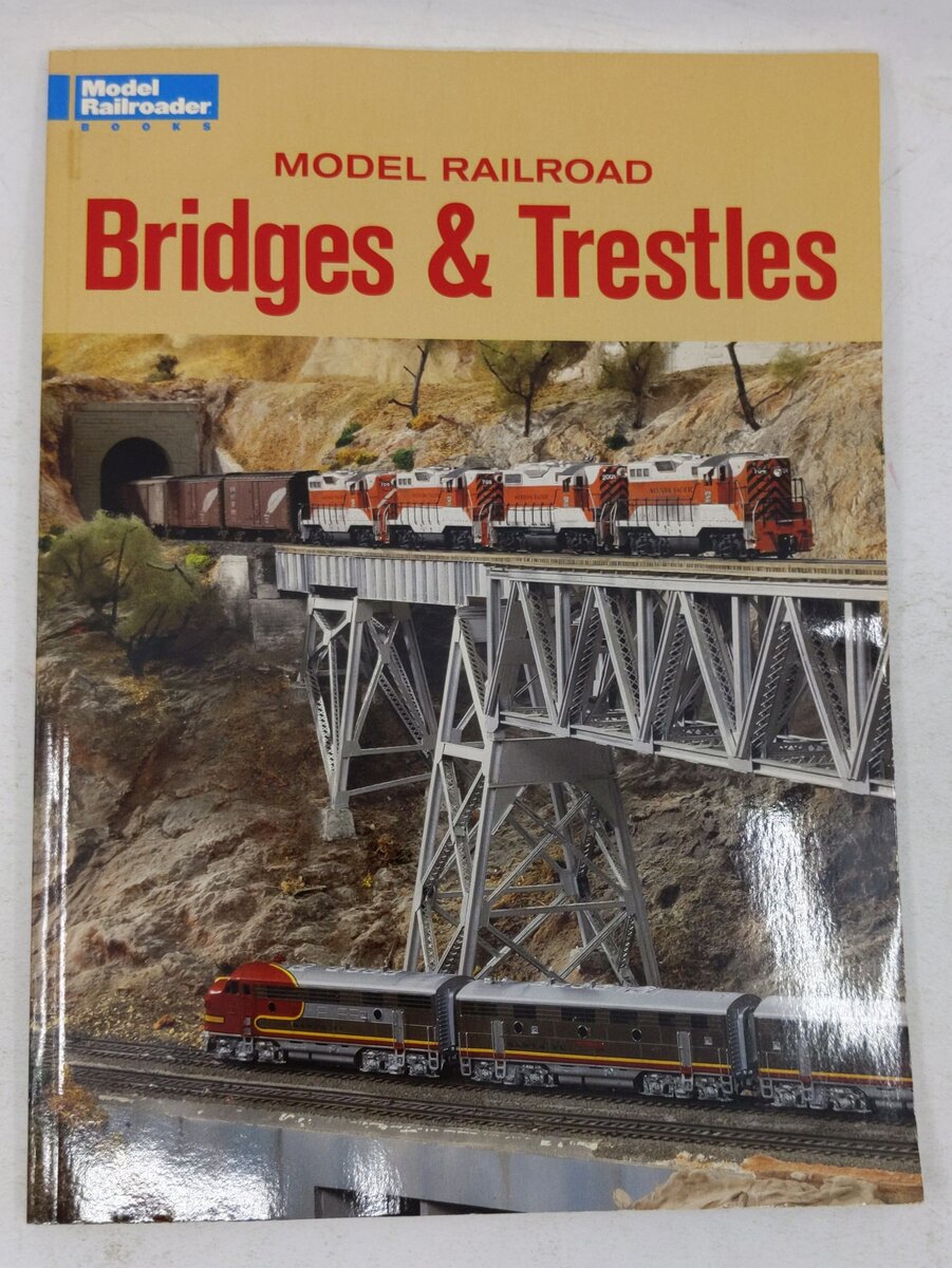 Model Railroad Bridges & Trestles Paperback Book By Bob Hayden VG