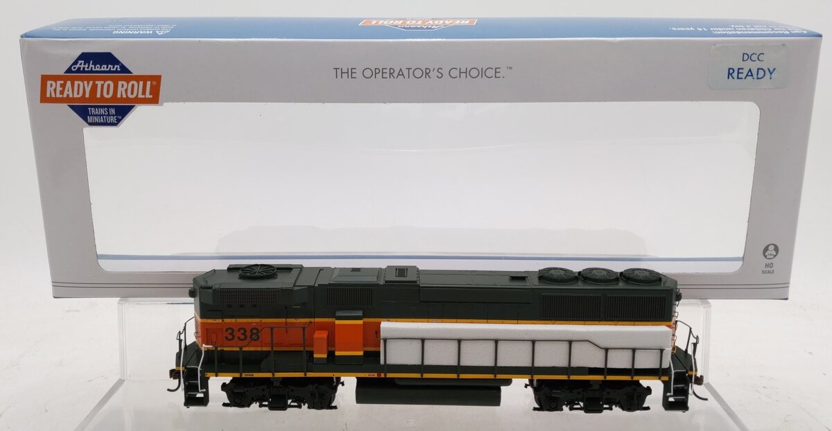 Athearn 88870 HO Burlington Northern & Santa Fe RTR GP60B Diesel Locomotive #338