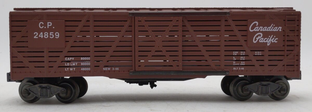 Williams 47402 Canadian Pacific Stock Car #24859