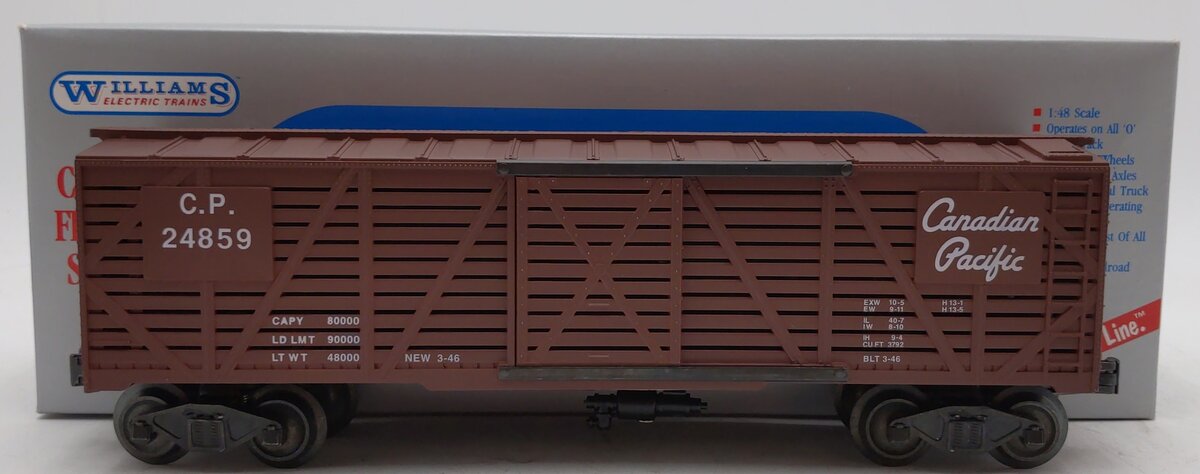 Williams 47402 Canadian Pacific Stock Car #24859