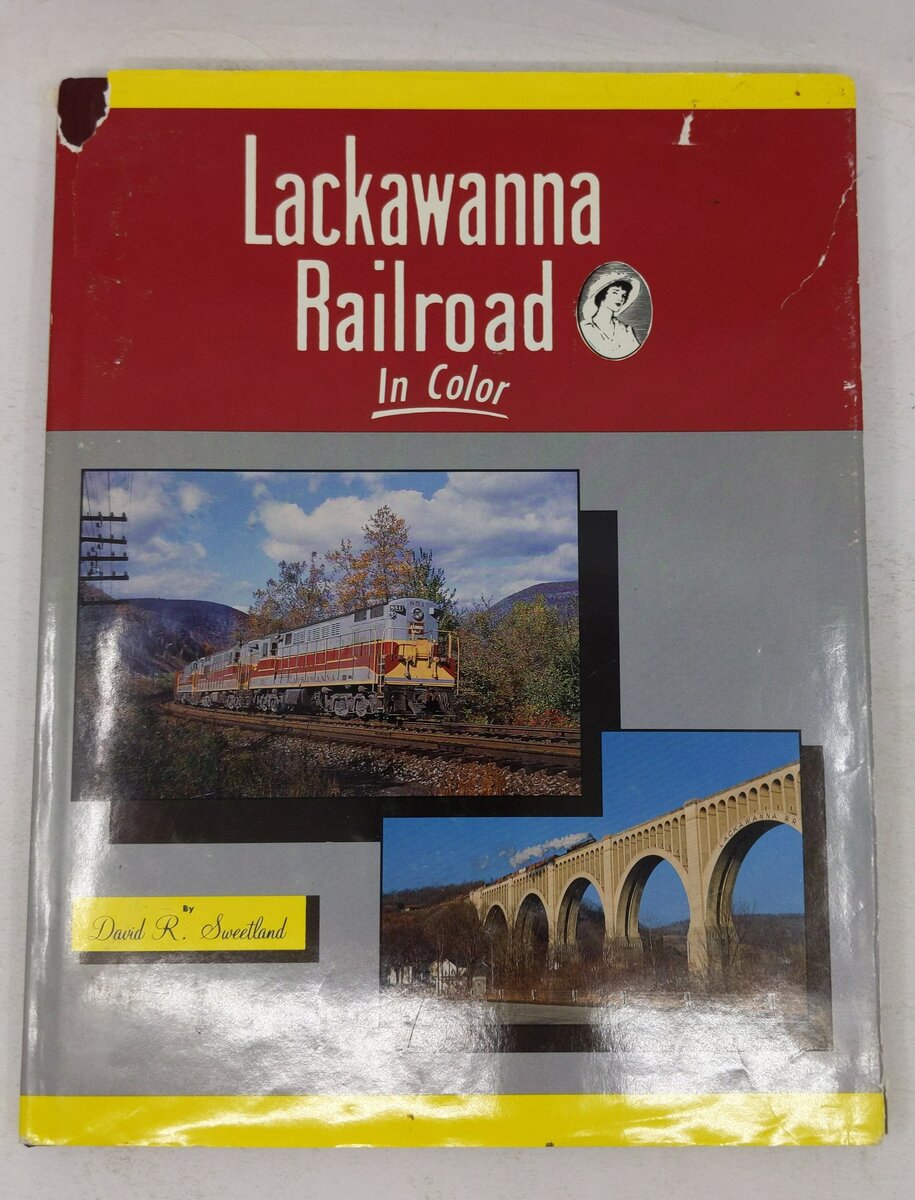 Lackawanna Railroad in Color, Vol.1 Hardcover Book By David R. Sweetland