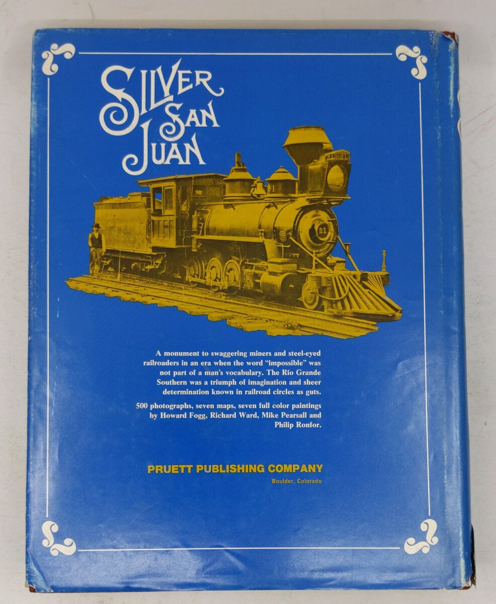 Silver San Juan Hardcover Book By Mallory Hope Ferrell VG