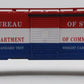 Lionel 6-52098 O Gauge TTOS-1996 U.S. Department Of Commerce Boxcar LN/Box