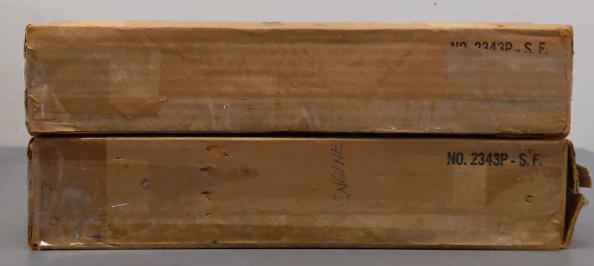 Lionel 2343 Vintage O Santa Fe F3 AA Diesel Locomotive Set VG/Box