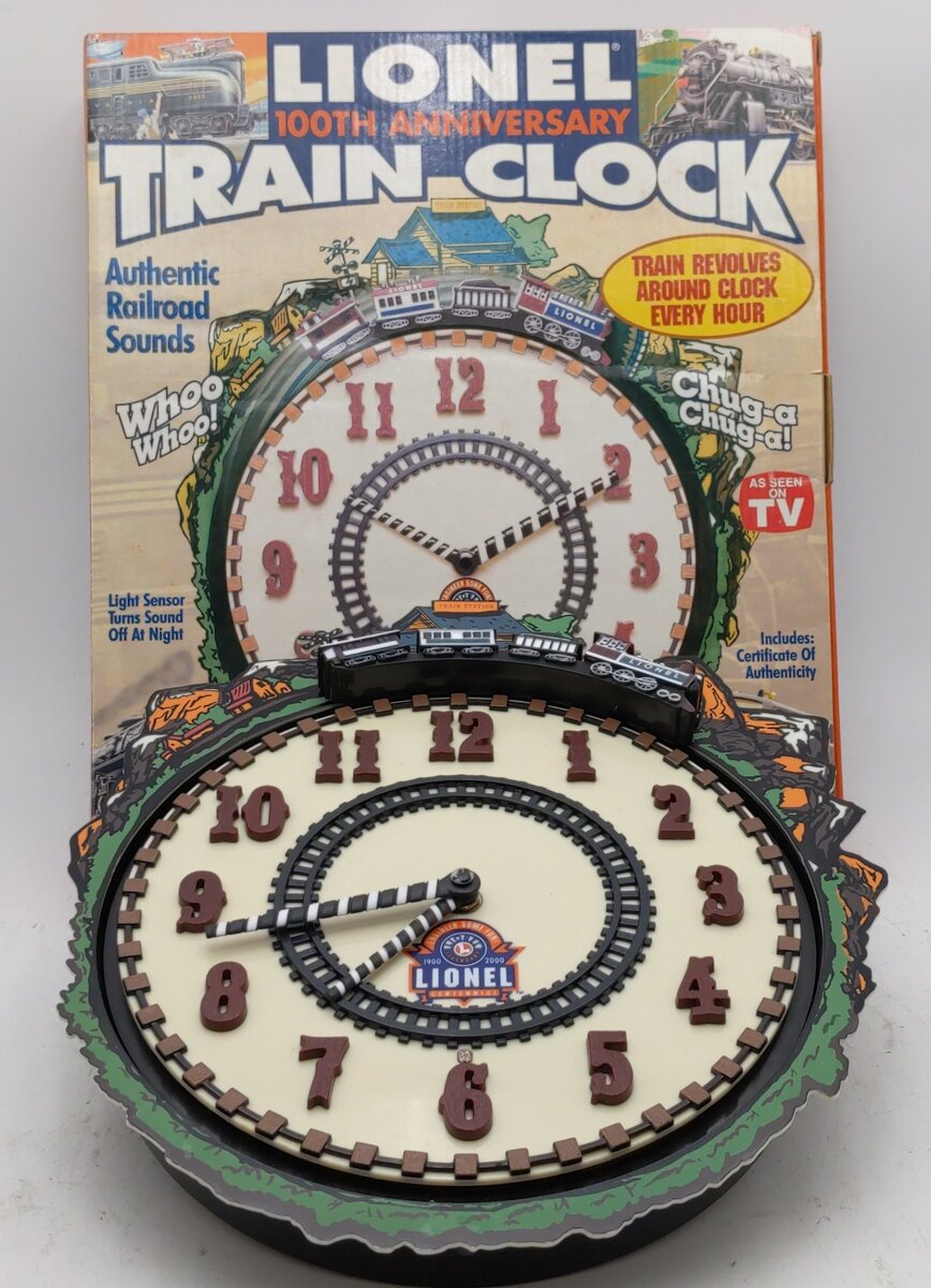 Lionel 7183 100th Anniversary Train Clock