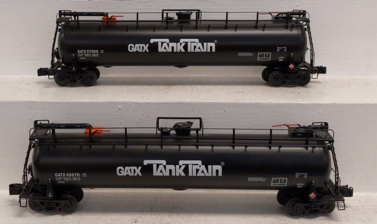 Lionel 6-29774 O GATX TankTrain Tank Car (Set of 2) EX/Box