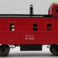 MTH 70-77013 G New York Central Offset Steel Caboose Car #19485