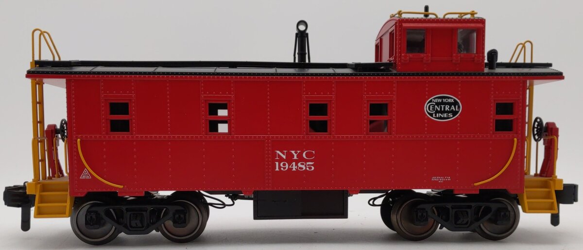 MTH 70-77013 G New York Central Offset Steel Caboose Car #19485