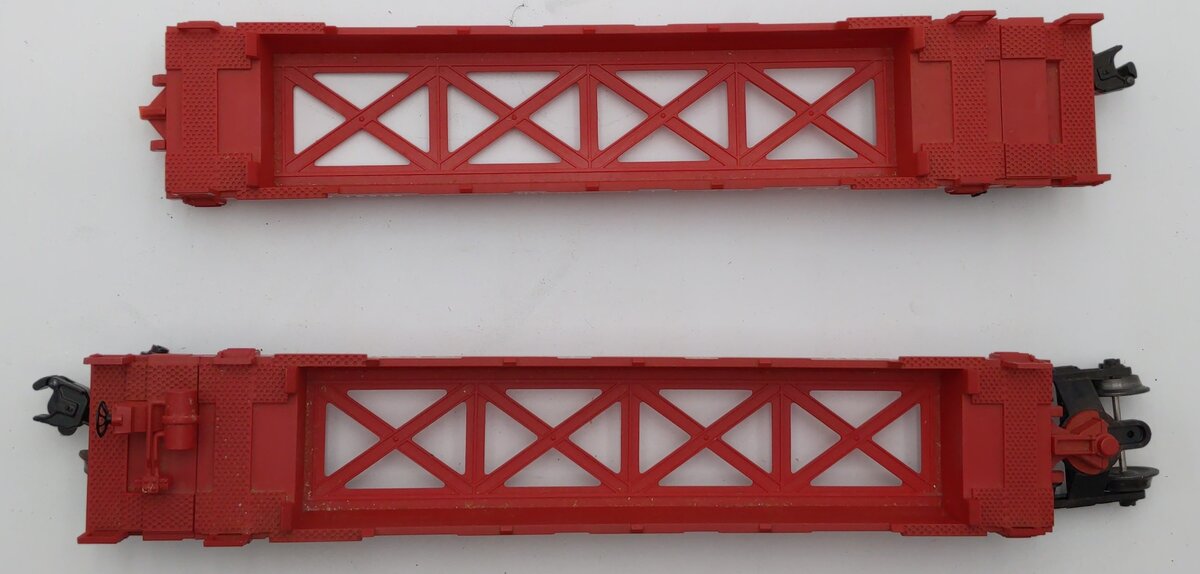 Lionel 6-16936 O Gauge Susquehanna Sea Land Maxi-Stack Flatcars w/ Trailer Cars