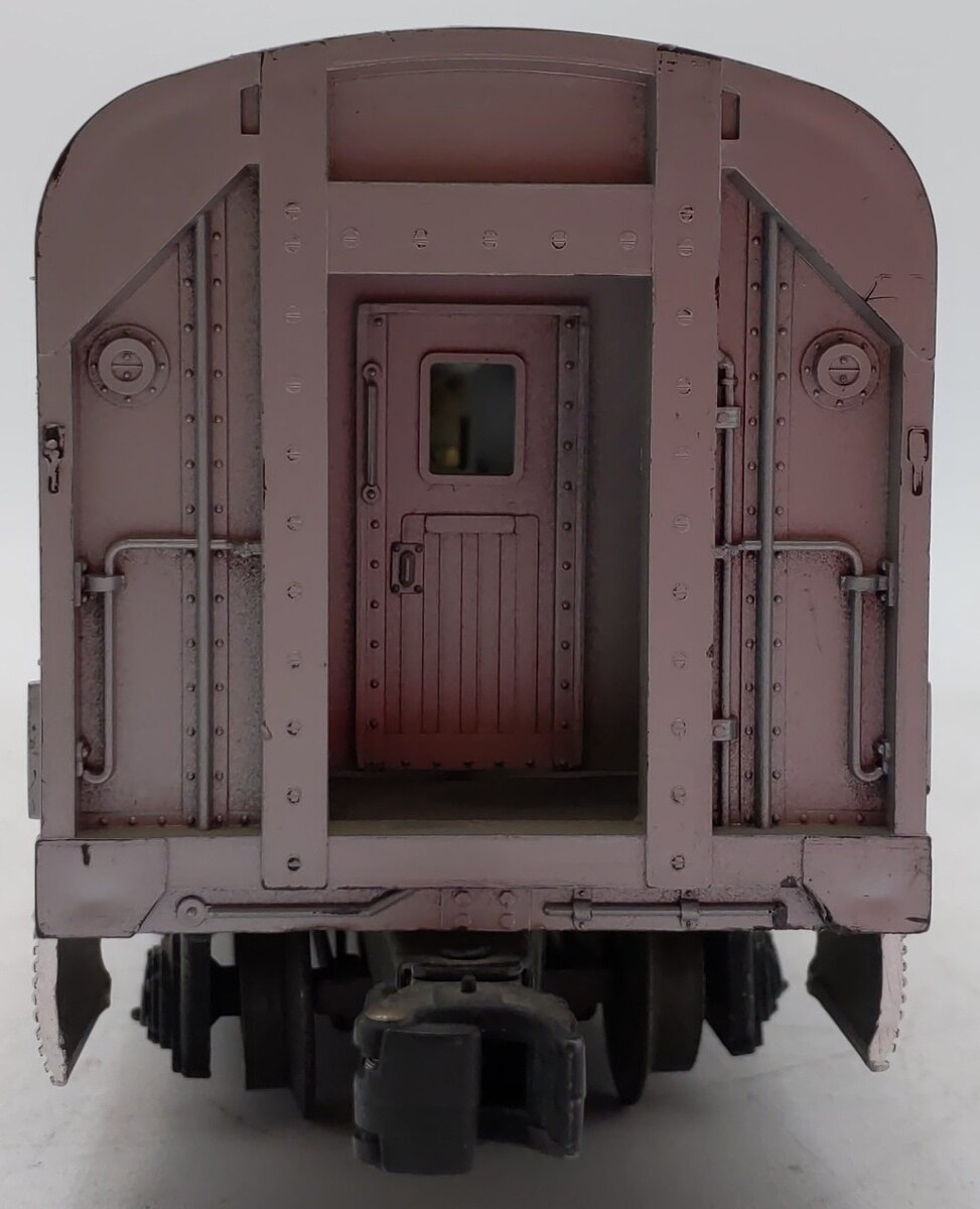 Lionel 2522 Vintage O President Harrison Gold Strip Aluminum Vista Dome Car VG