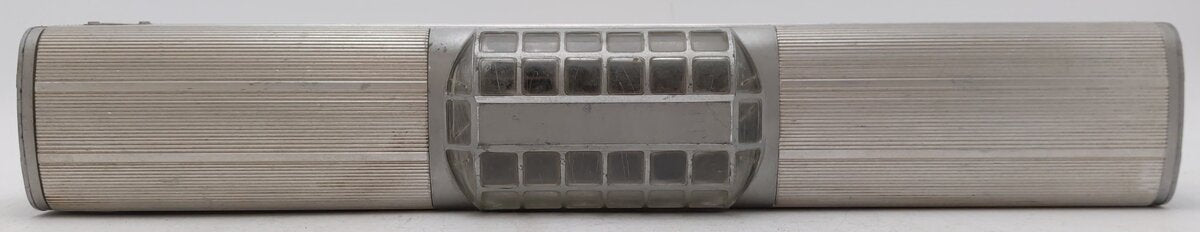 Lionel 2522 Vintage O President Harrison Gold Strip Aluminum Vista Dome Car VG
