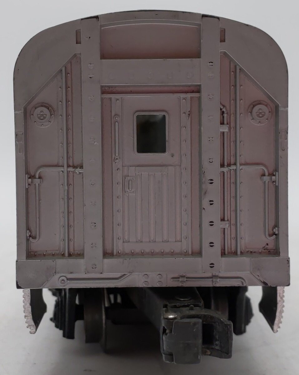 Lionel 2522 Vintage O President Harrison Gold Strip Aluminum Vista Dome Car VG