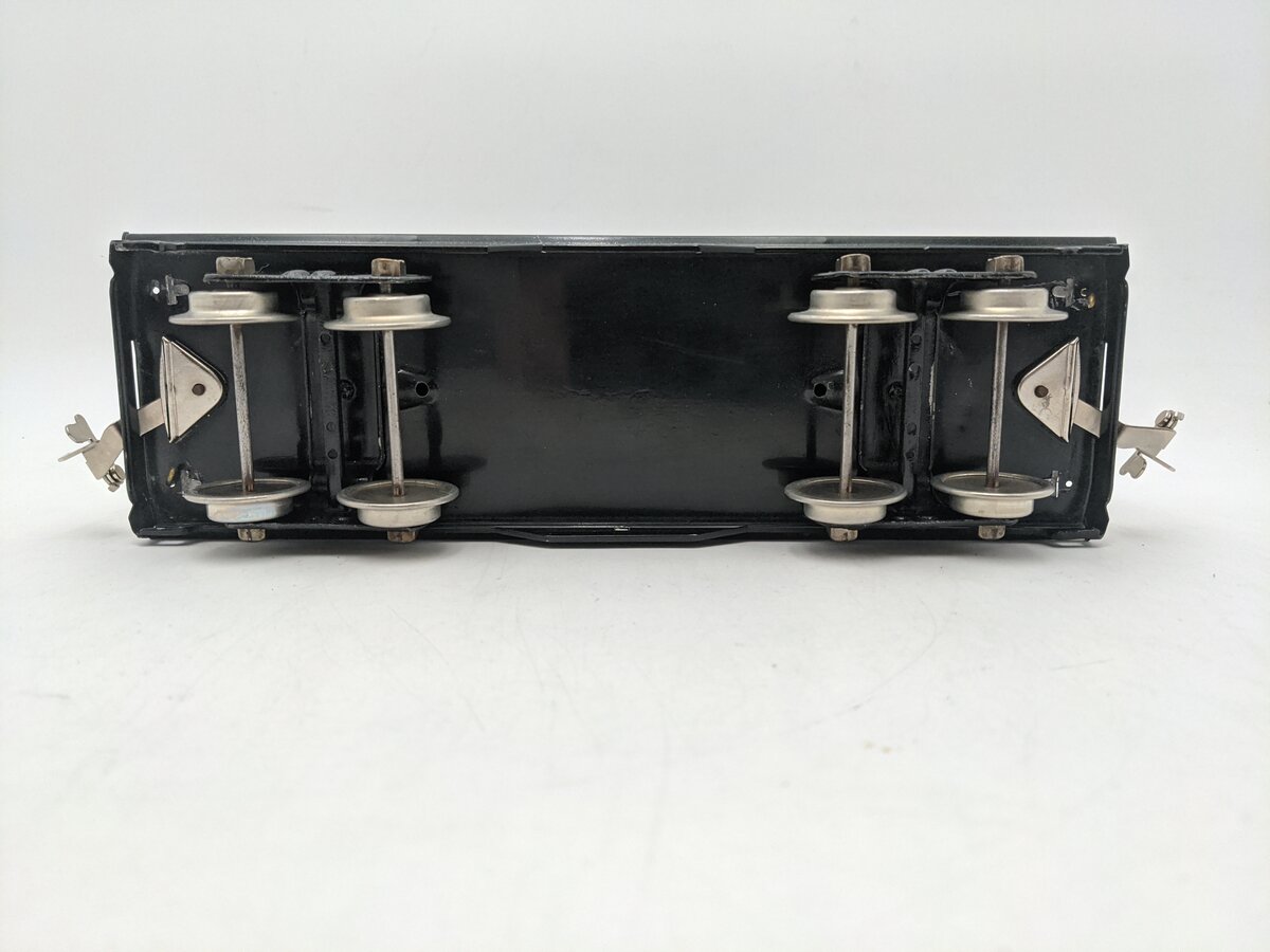 Lionel 514 Vintage Standard Gauge Tinplate Ivory/Peacock Refrigerator Car