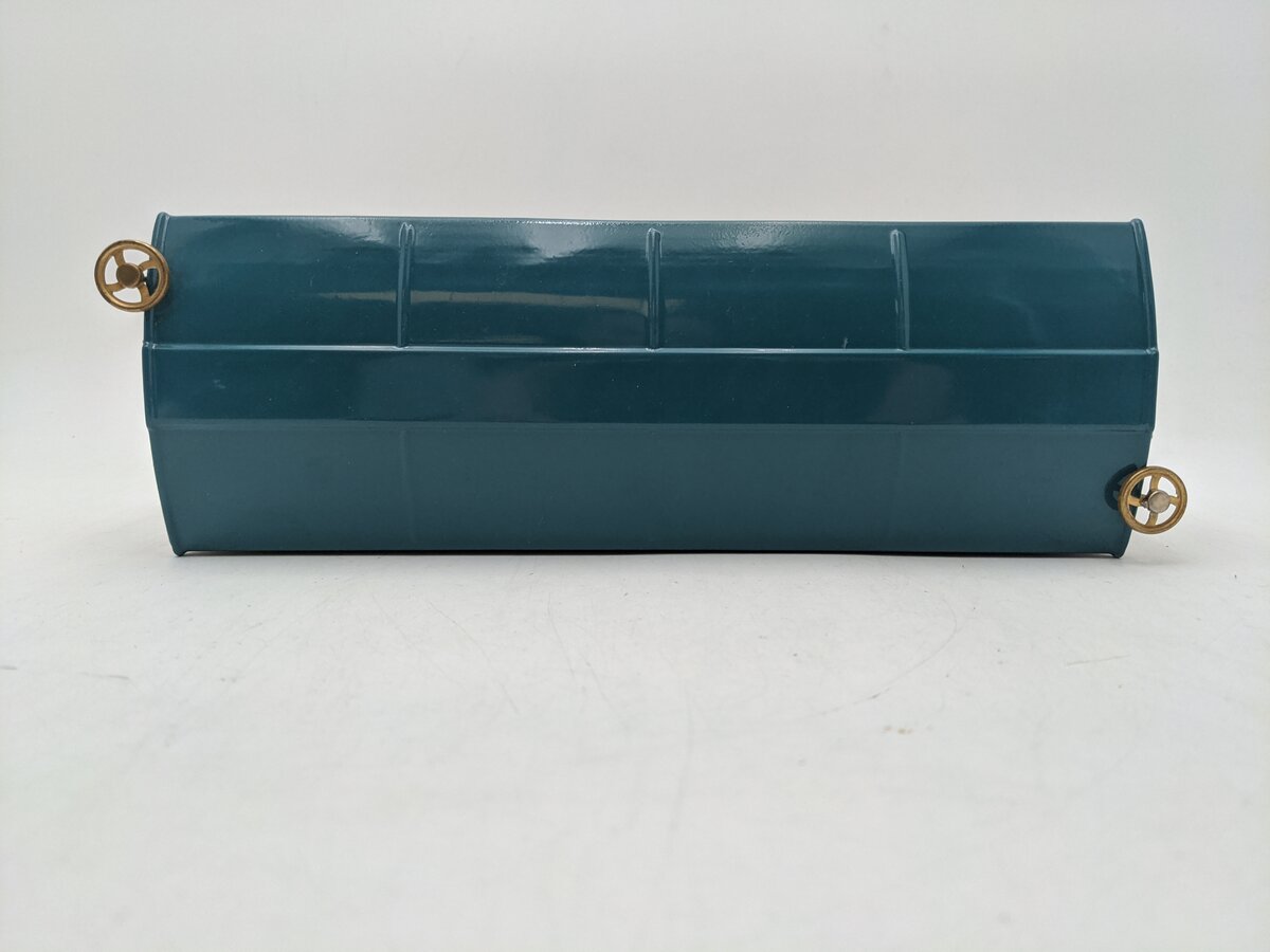 Lionel 514 Vintage Standard Gauge Tinplate Ivory/Peacock Refrigerator Car