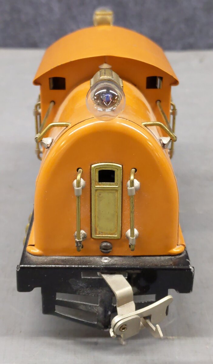 Lionel 4U Vintage O Prewar 0-4-0 Orange Bild-A-Loco VG