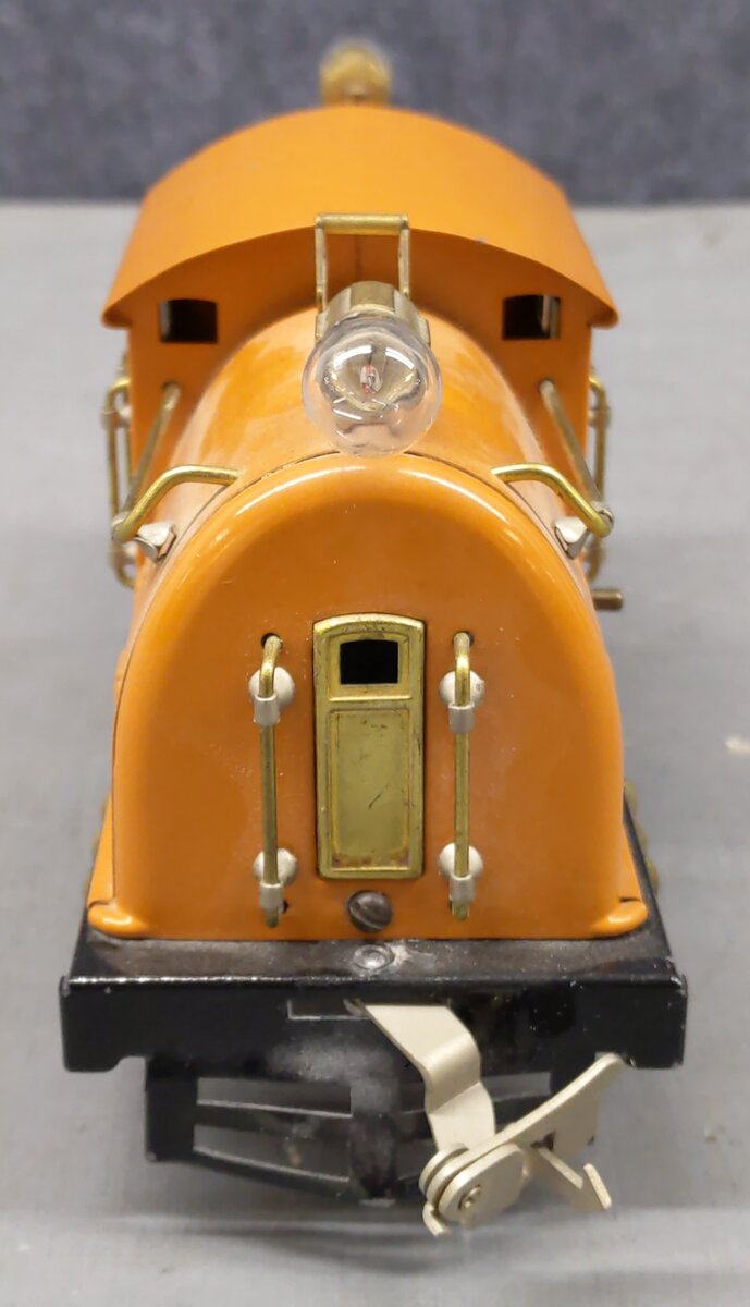 Lionel 4U Vintage O Prewar 0-4-0 Orange Bild-A-Loco VG