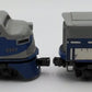 Lionel 2367 Vintage O Wabash F-3 AB Diesel Locomotive Set VG
