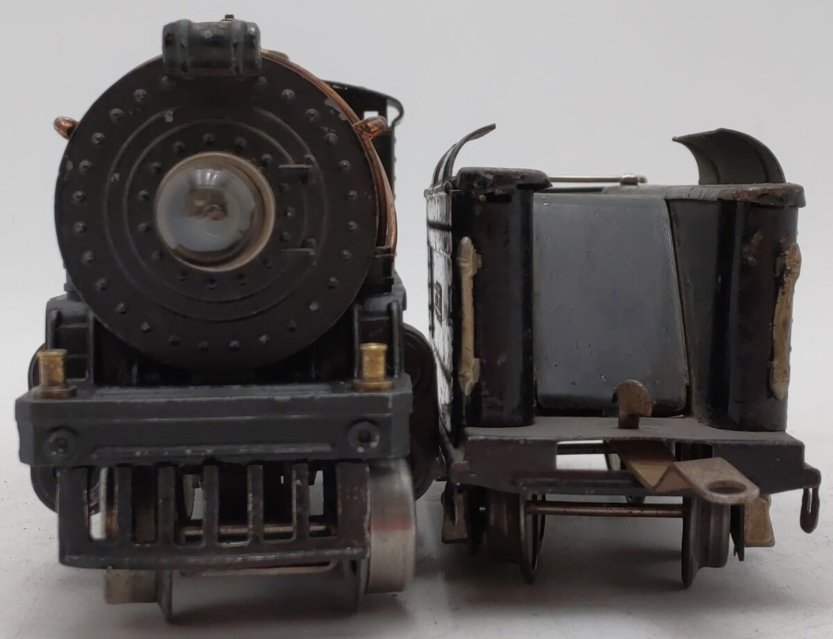 Lionel 257 Vintage O Prewar 2-4-0 Steam Locomotive & Tender VG