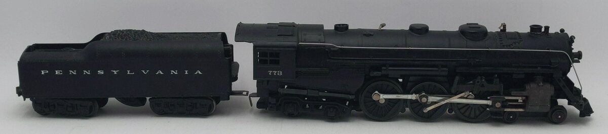 Lionel 773 Vintage O 4-6-4 Hudson Steam Locomotive w/ 2671w Tender- 1964 Version VG