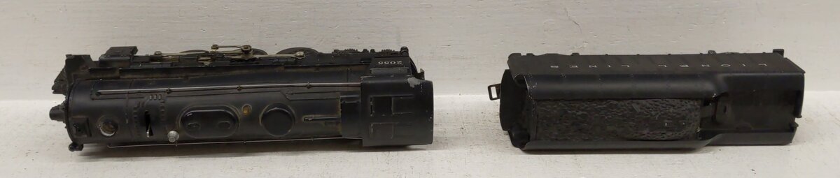 Lionel 2055 Vintage O 4-6-4 Hudson Steam Locomotive with 6026W Tender VG