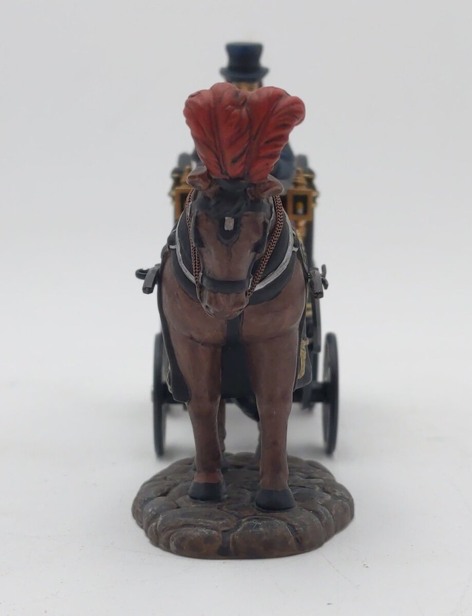 Dept 56 58574 Dickens' Village Hallows' Eve Horse Drawn Hearse EX/Box