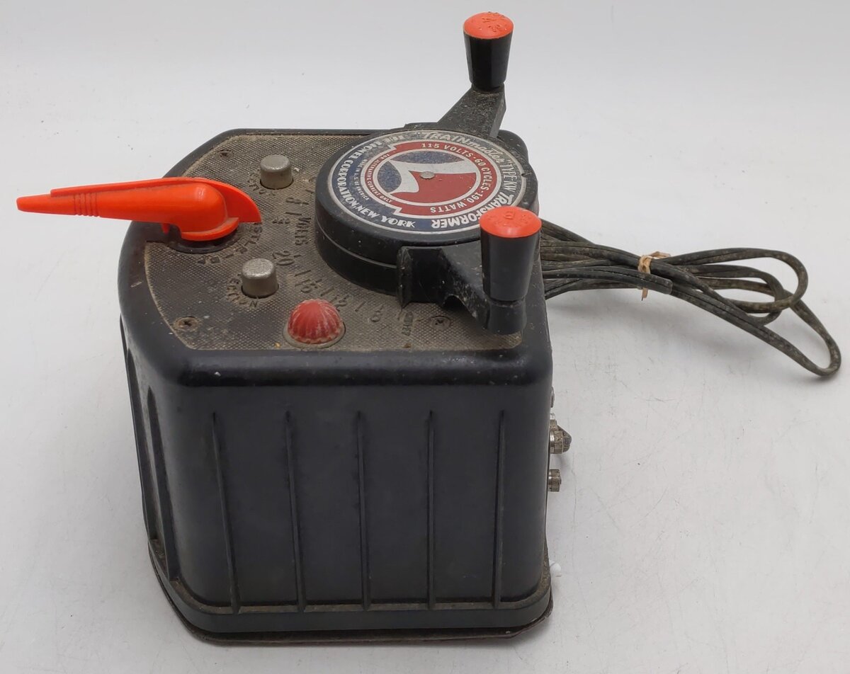 Lionel KW O Vintage Trainmaster 190 Watt Transformer with Whistle VG