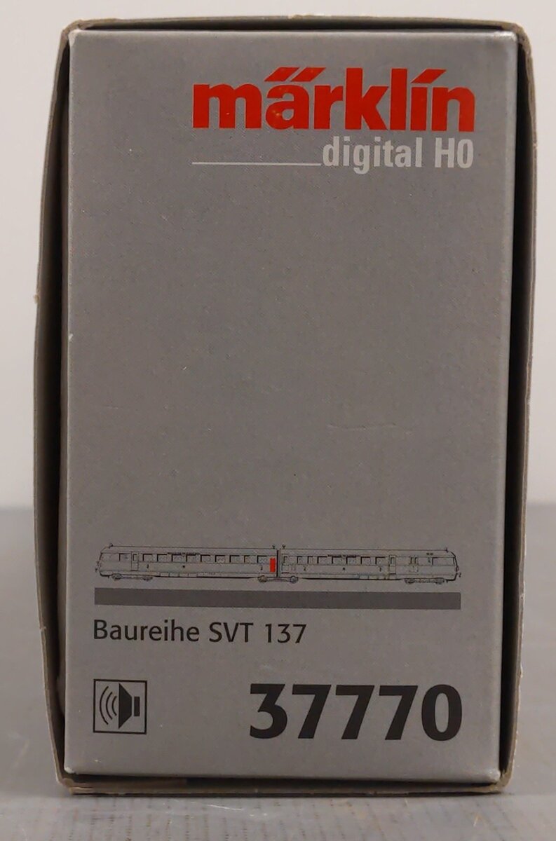 Marklin 37770 HO Deutsche Reichsbahn Powered Railcar Set EX/Box