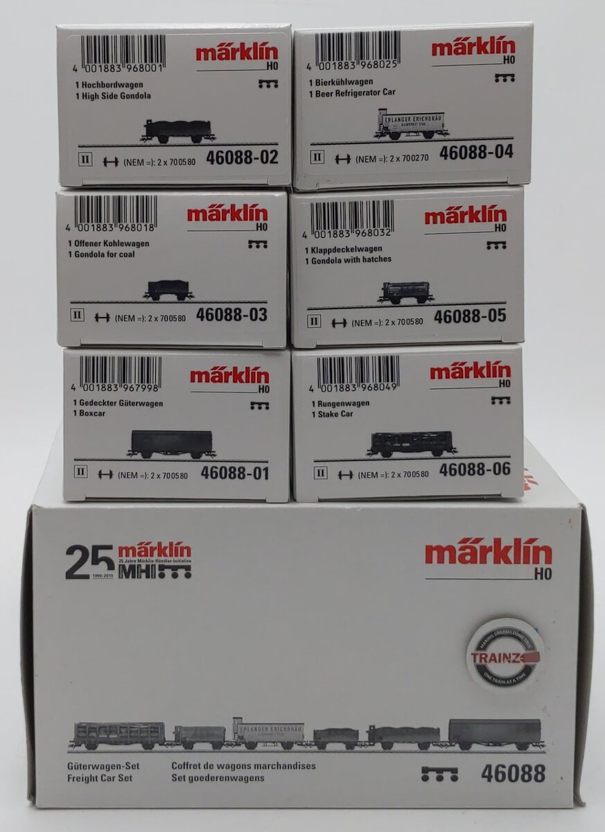 Marklin 46088 HO German State Railroad Company (DRG) Freight Car