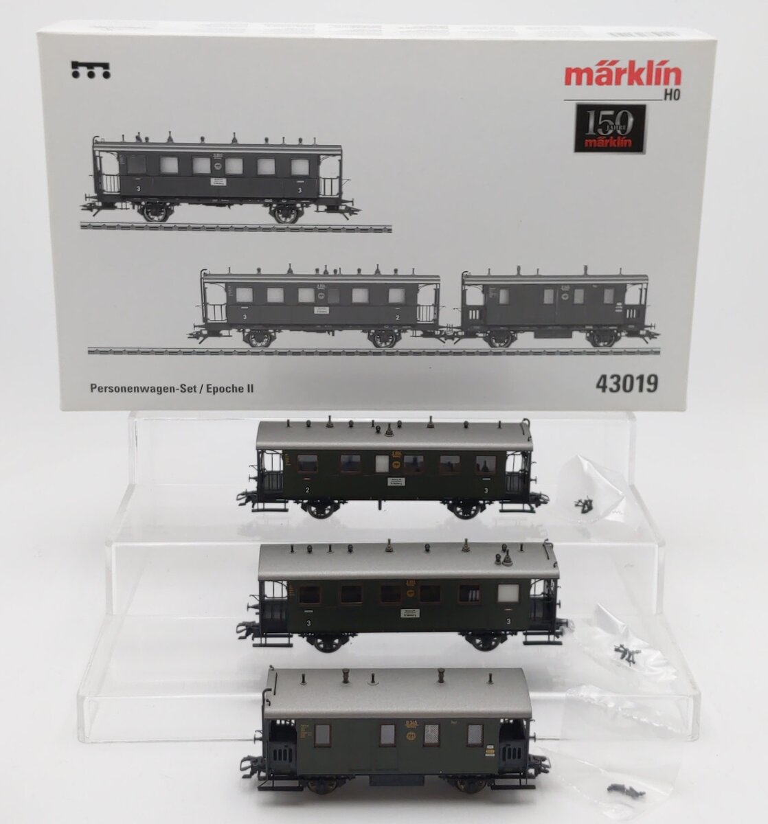 Marklin 43019 Exclusive DRG 3 Car Passenger Set