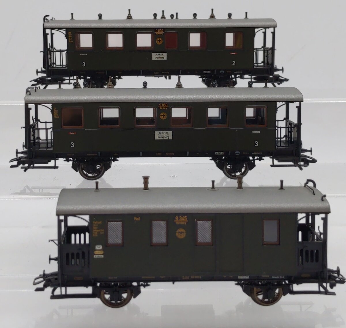 Marklin 43019 Exclusive DRG 3 Car Passenger Set