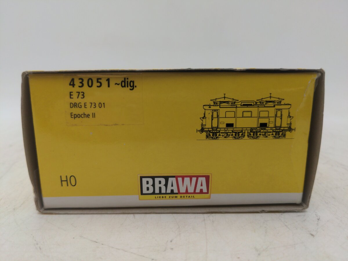 Brawa 43051 HO German Imperial Railway (DR/GDR) Electric Locomotive EX/Box