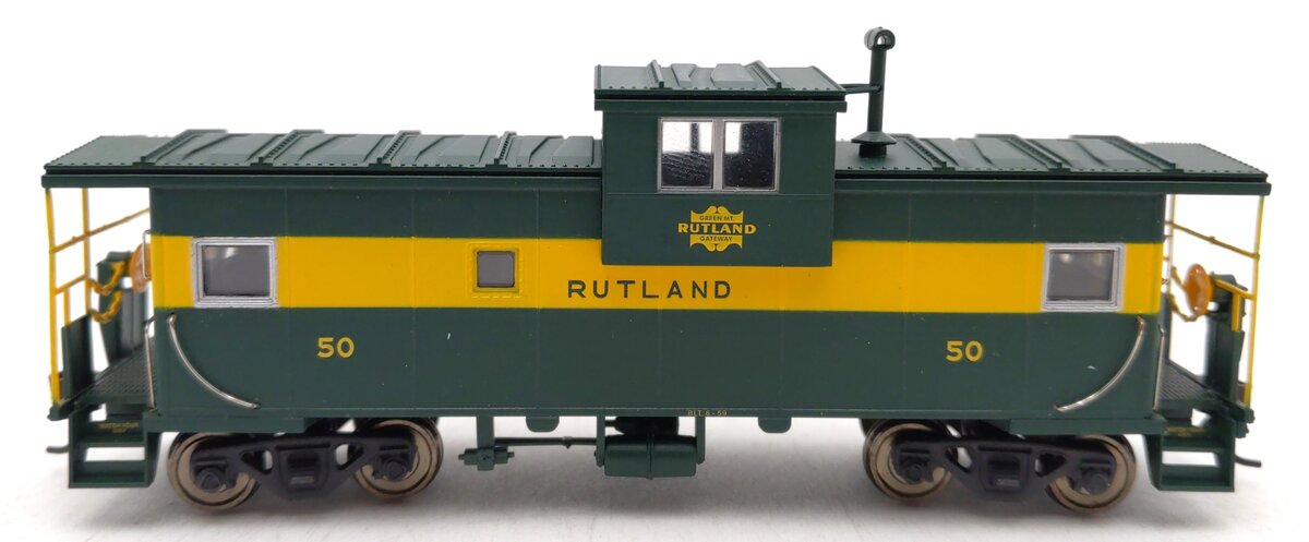 Atlas 1922-1 HO Scale Rutland Extended Vision Caboose #50 LN/Box