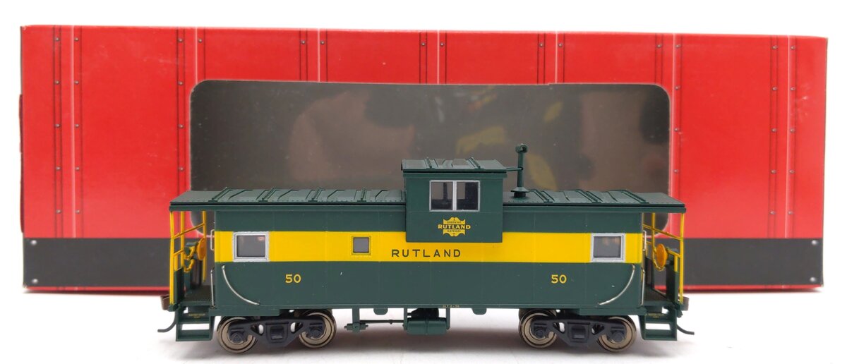 Atlas 1922-1 HO Scale Rutland Extended Vision Caboose #50 LN/Box