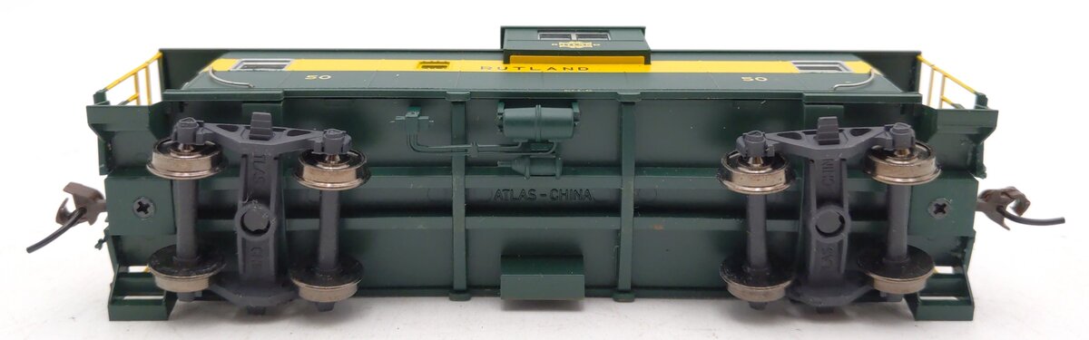 Atlas 1922-1 HO Scale Rutland Extended Vision Caboose #50 LN/Box