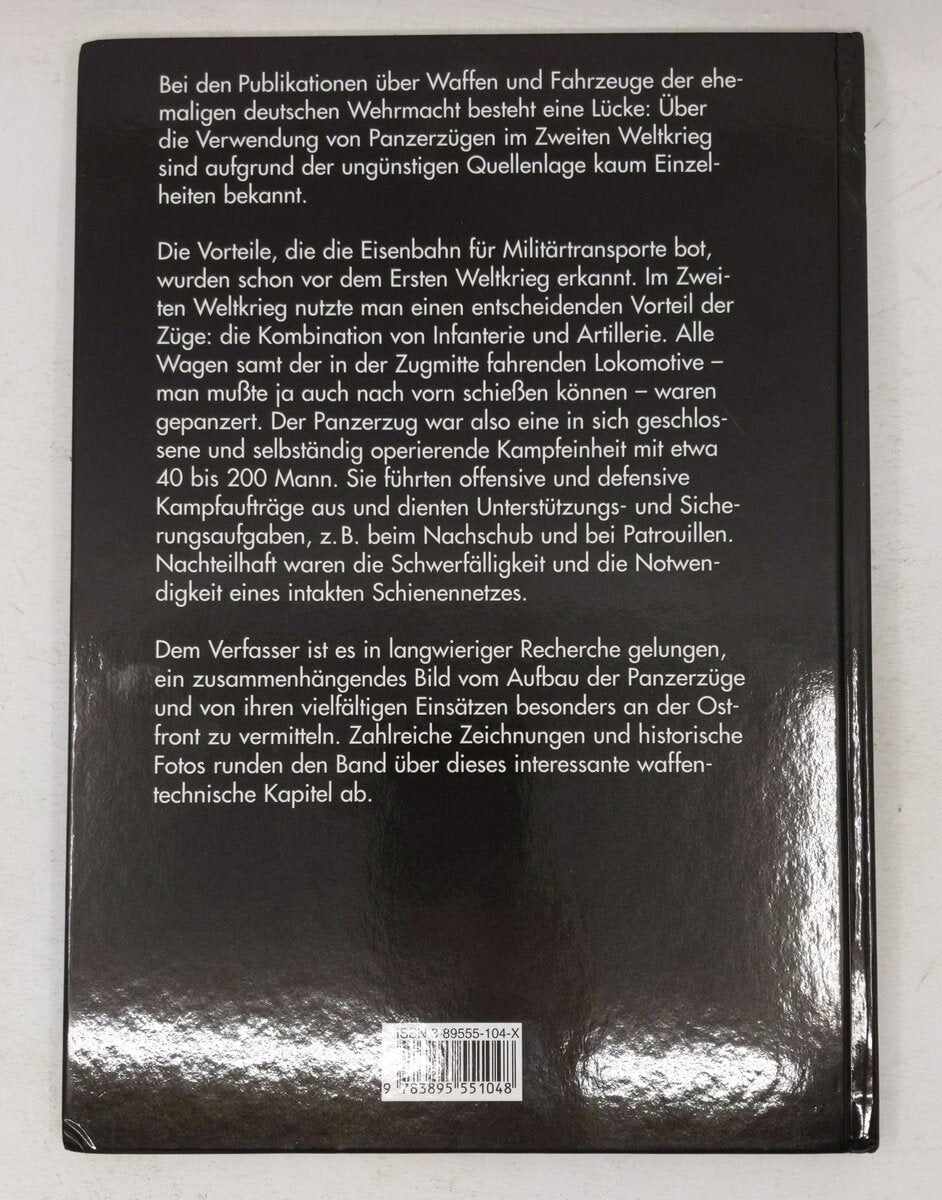 Deutsche Panzerzüge Hardcover Book By Wolfgang Sawodny EX