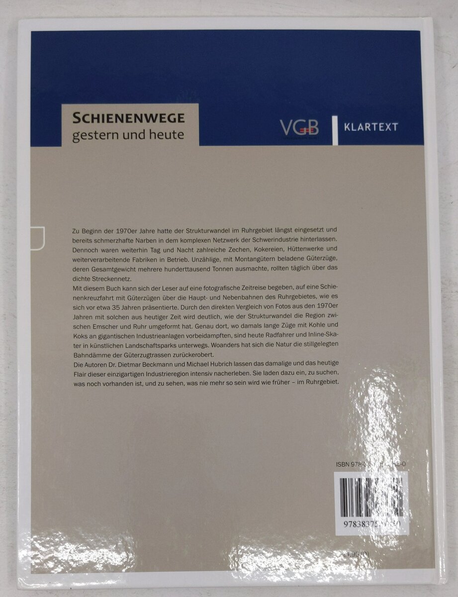 Schienenwege gestern & heute Hardcover Book By Dietmar Beckmann, Michael Hubrich EX
