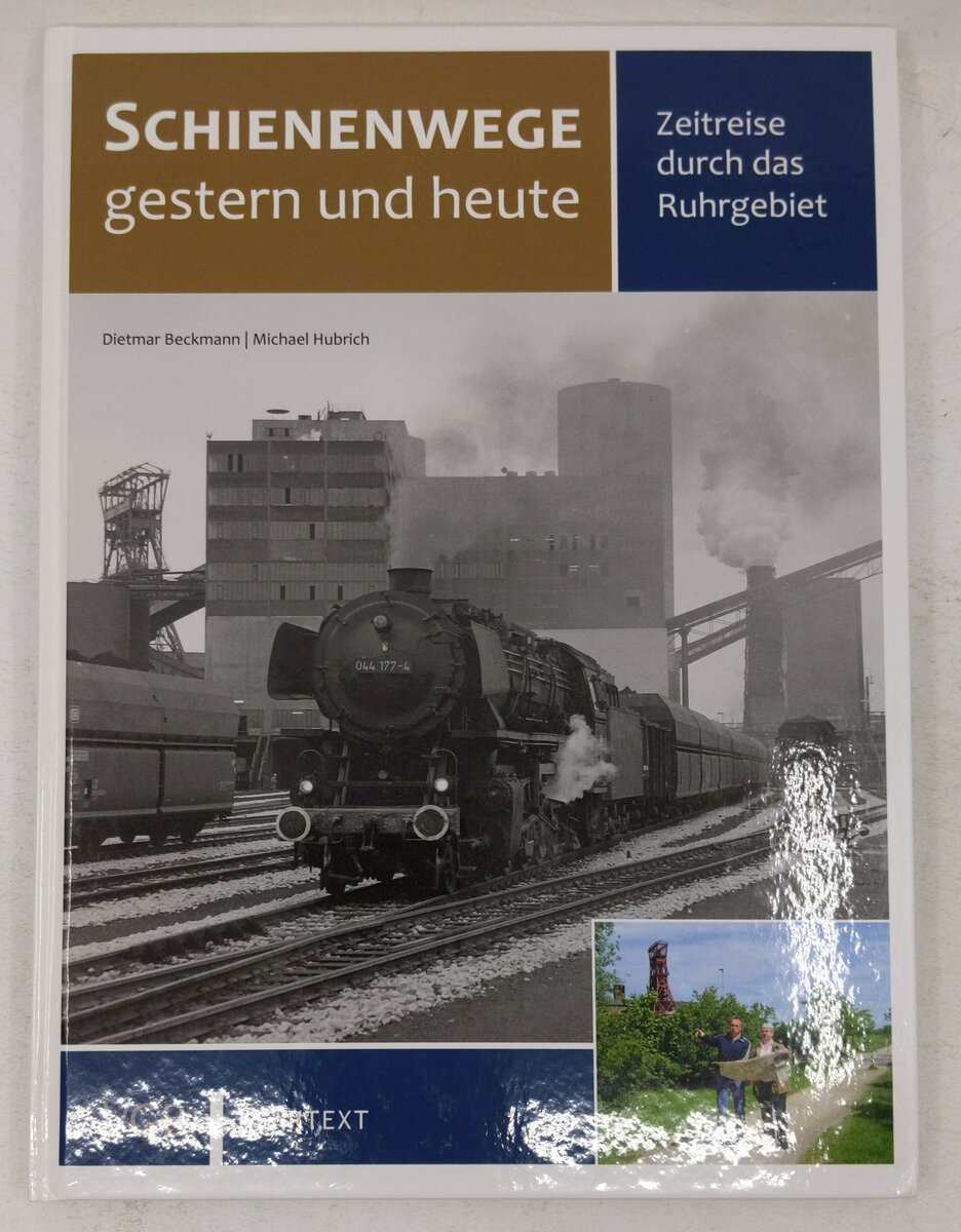 Schienenwege gestern & heute Hardcover Book By Dietmar Beckmann, Michael Hubrich EX