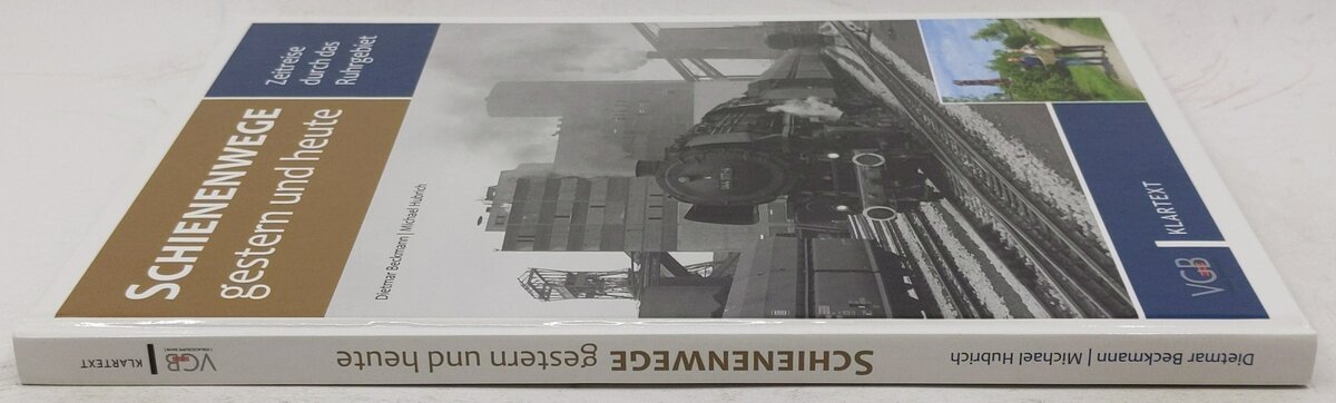 Schienenwege gestern & heute Hardcover Book By Dietmar Beckmann, Michael Hubrich EX
