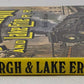 Pittsburgh and Lake Erie R.R Hardcover Book By Harold H. McLean VG