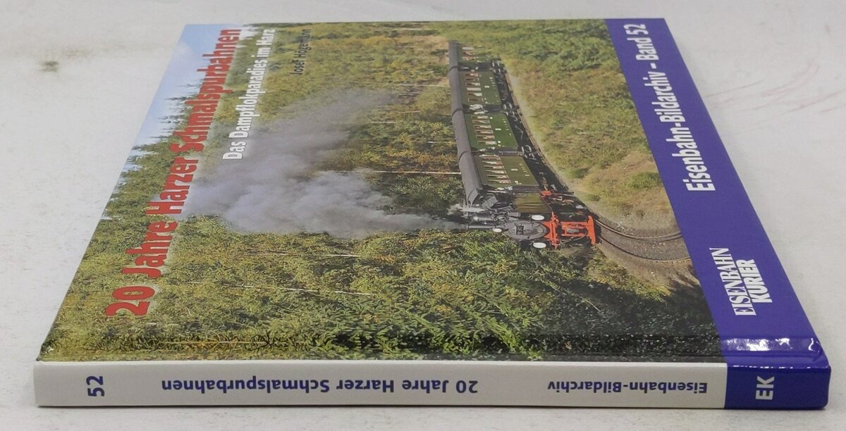 20 Jahre Harzer Schmalspurbahnen Hardcover Book By Josef Högemann EX