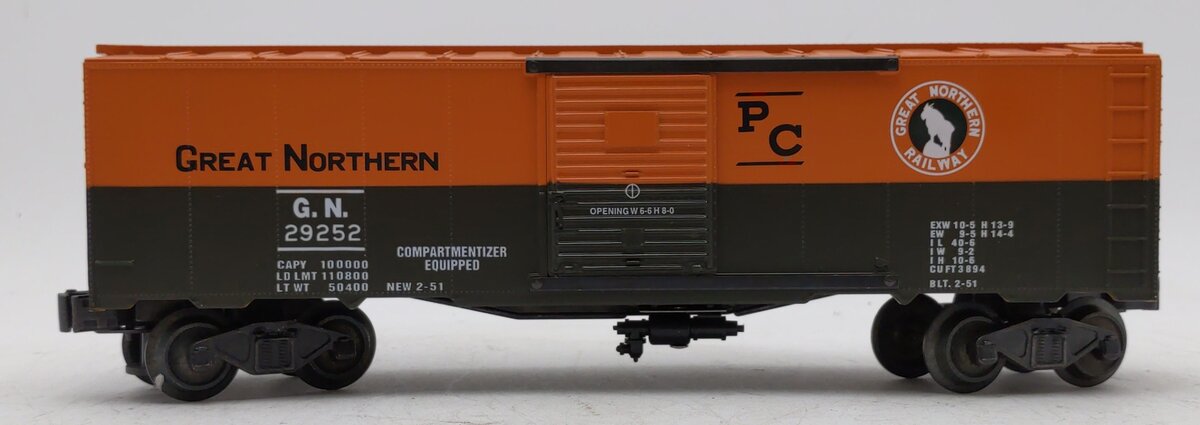 Williams WAL #5 Great Northern Boxcar #29252 LN/Box