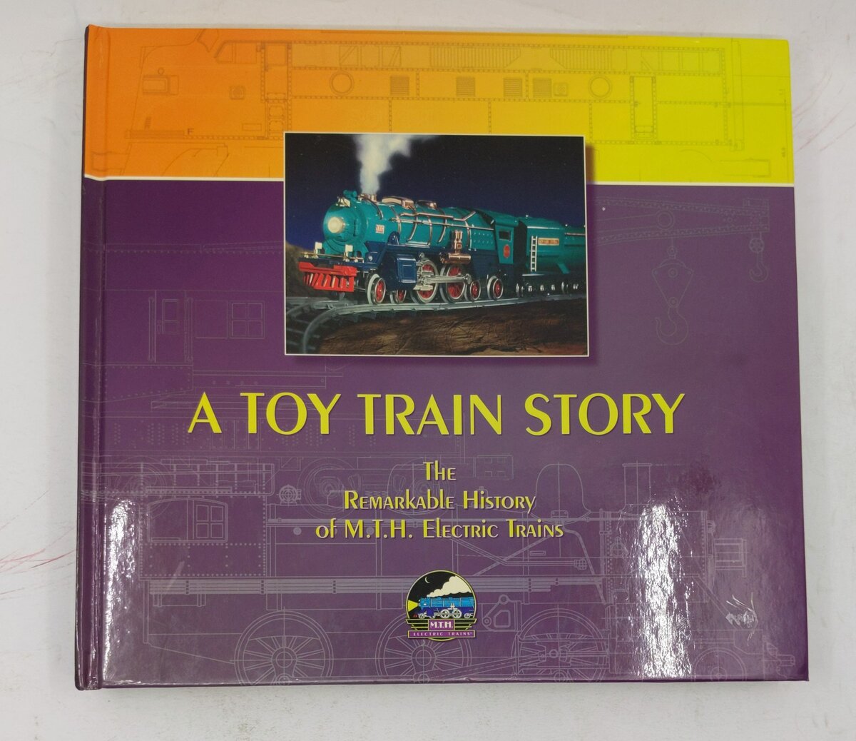 A Toy Train Story Hardcover Book By Jacqueline Chaverini Allen VG